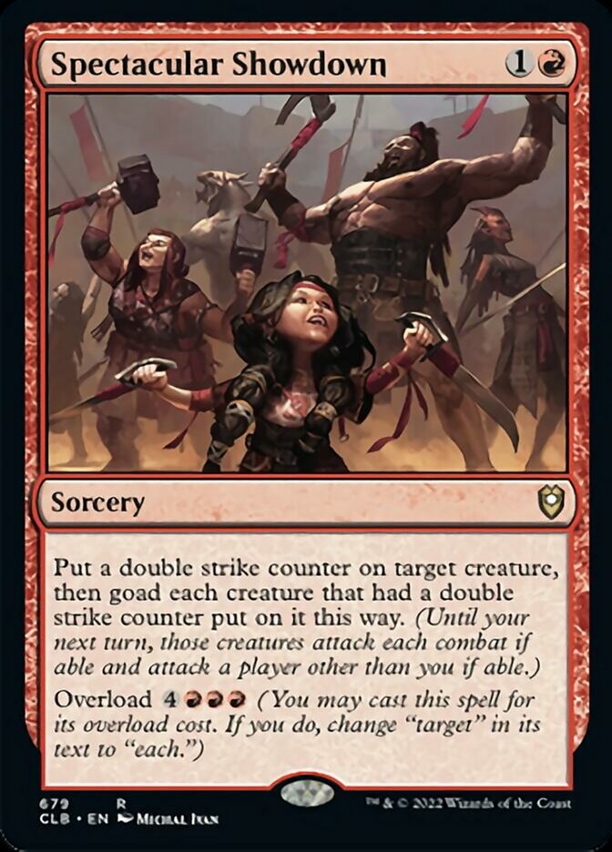 Spectacular Showdown [Commander Legends: Battle for Baldur's Gate] | Cracking-Singles