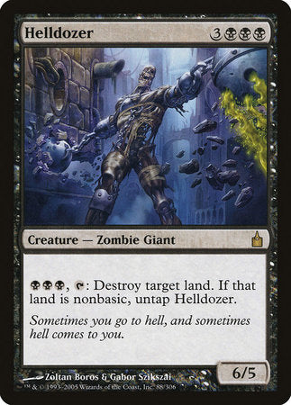 Helldozer [Ravnica: City of Guilds] | Cracking-Singles