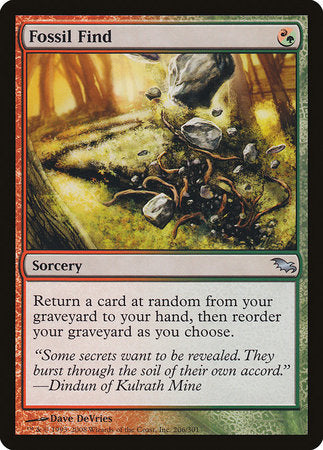 Fossil Find [Shadowmoor] | Cracking-Singles