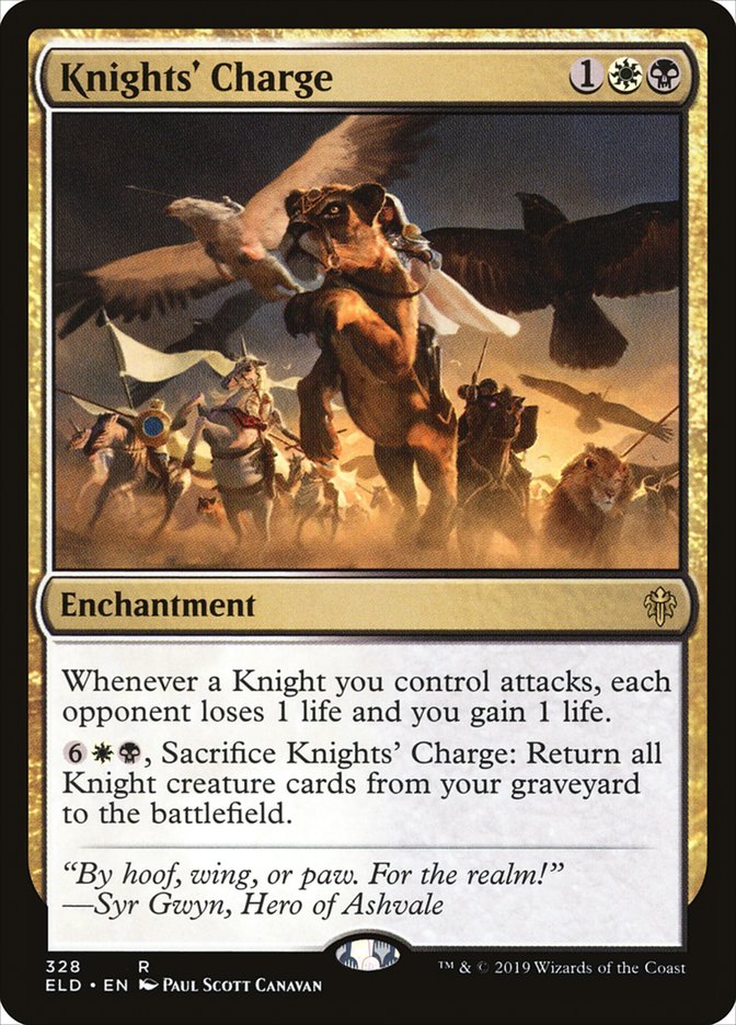 Knights' Charge [Throne of Eldraine] | Cracking-Singles