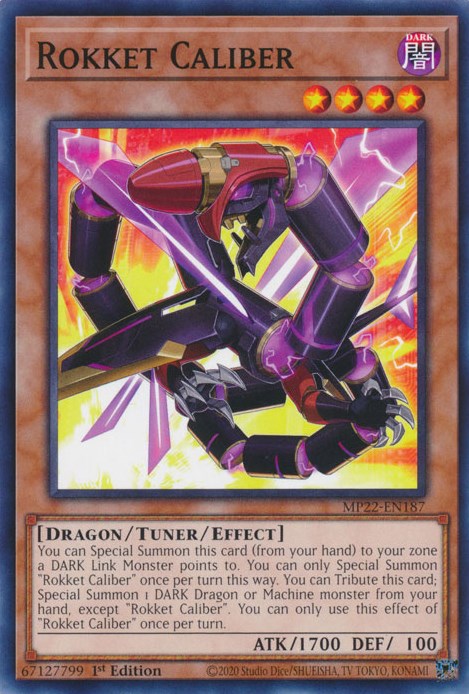 Rokket Caliber [MP22-EN187] Common | Cracking-Singles