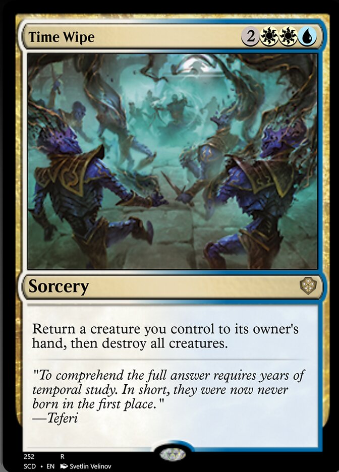Time Wipe [Starter Commander Decks] | Cracking-Singles