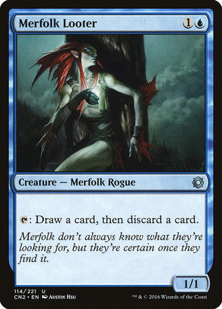 Merfolk Looter [Conspiracy: Take the Crown] | Cracking-Singles