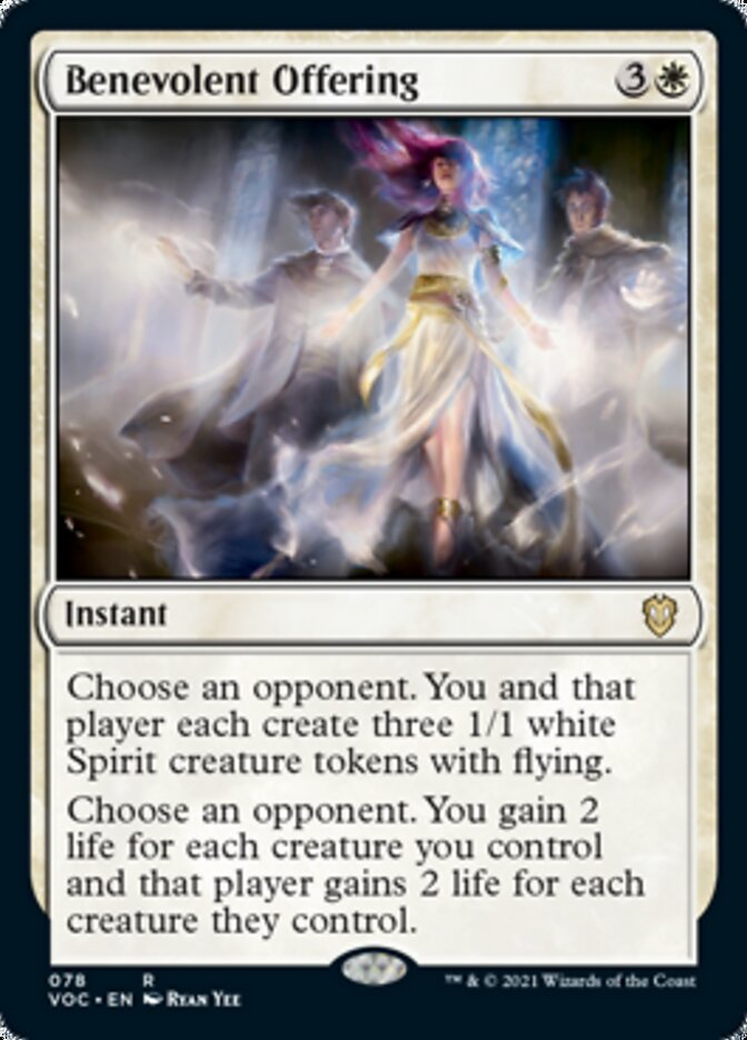Benevolent Offering [Innistrad: Crimson Vow Commander] | Cracking-Singles