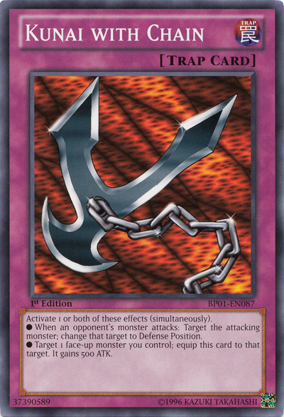 Kunai with Chain [BP01-EN087] Common | Cracking-Singles