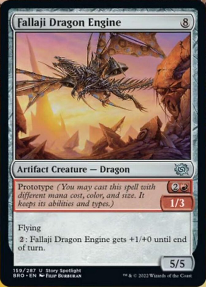 Fallaji Dragon Engine [The Brothers' War] | Cracking-Singles