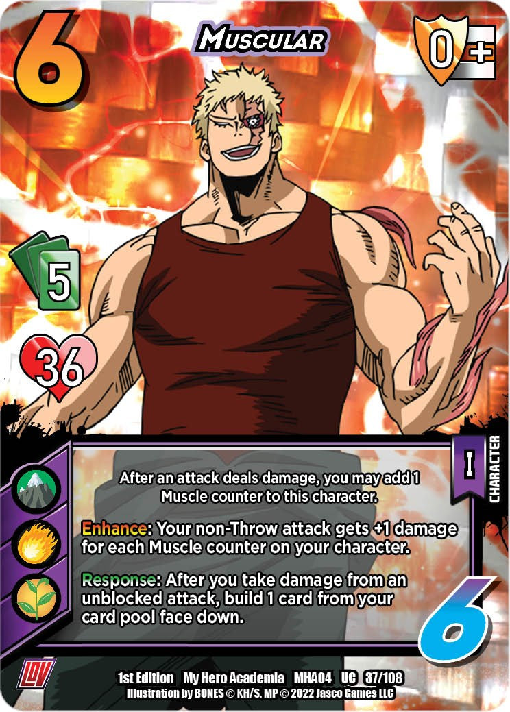 Muscular [League of Villains] | Cracking-Singles