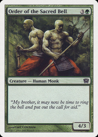 Order of the Sacred Bell [Ninth Edition] | Cracking-Singles