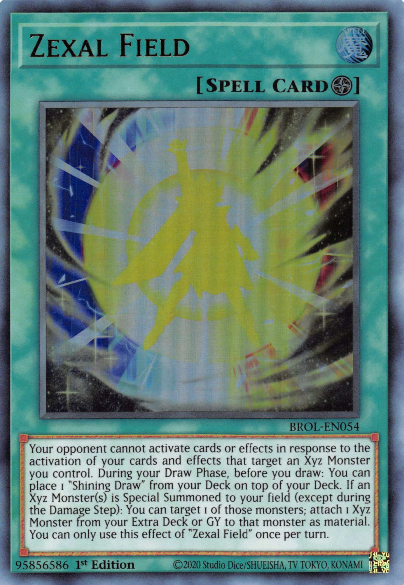 Zexal Field [BROL-EN054] Ultra Rare | Cracking-Singles