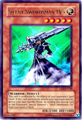 Silent Swordsman LV5 [DR3-EN128] Ultra Rare | Cracking-Singles
