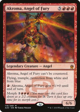 Akroma, Angel of Fury [Masters 25] | Cracking-Singles