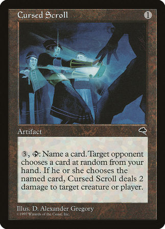 Cursed Scroll [Tempest] | Cracking-Singles