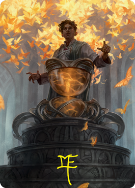 Introduction to Prophecy Art Card (Gold-Stamped Signature) [Strixhaven: School of Mages Art Series] | Cracking-Singles