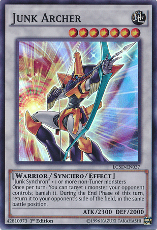 Junk Archer [LC5D-EN037] Super Rare | Cracking-Singles