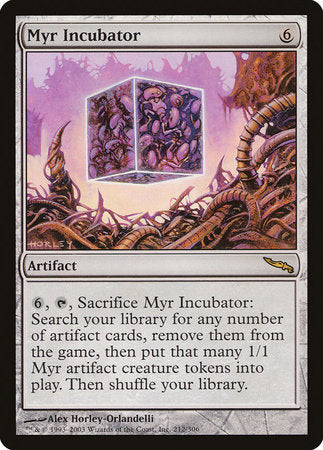 Myr Incubator [Mirrodin] | Cracking-Singles