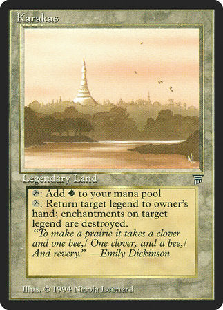 Karakas [Legends] | Cracking-Singles