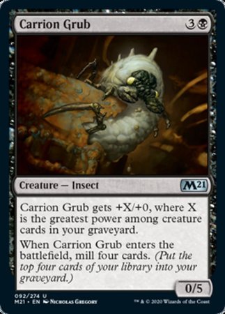 Carrion Grub [Core Set 2021] | Cracking-Singles