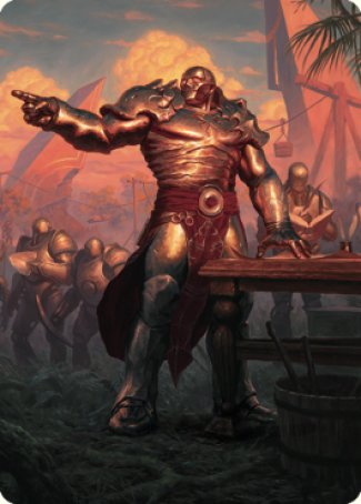 Karn, Living Legacy Art Card 1 [Dominaria United Art Series] | Cracking-Singles