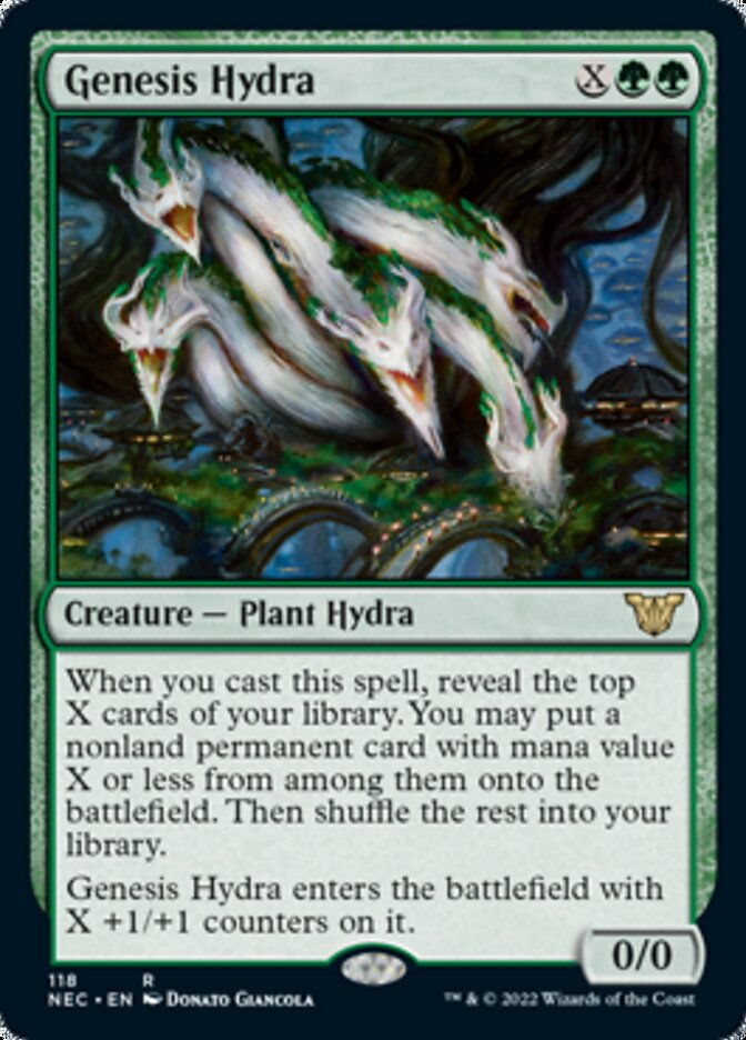 Genesis Hydra [Kamigawa: Neon Dynasty Commander] | Cracking-Singles