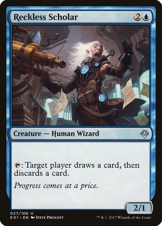 Reckless Scholar [Archenemy: Nicol Bolas] | Cracking-Singles