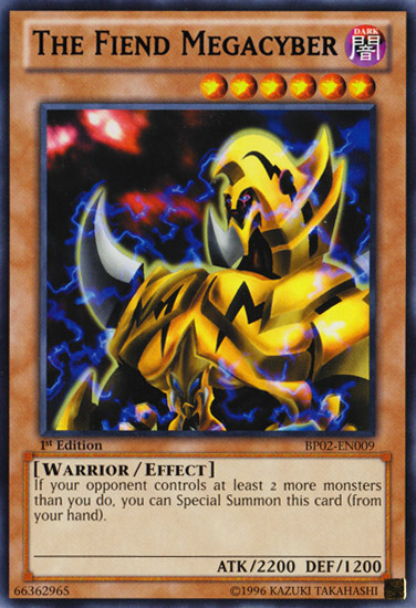 The Fiend Megacyber [BP02-EN009] Rare | Cracking-Singles