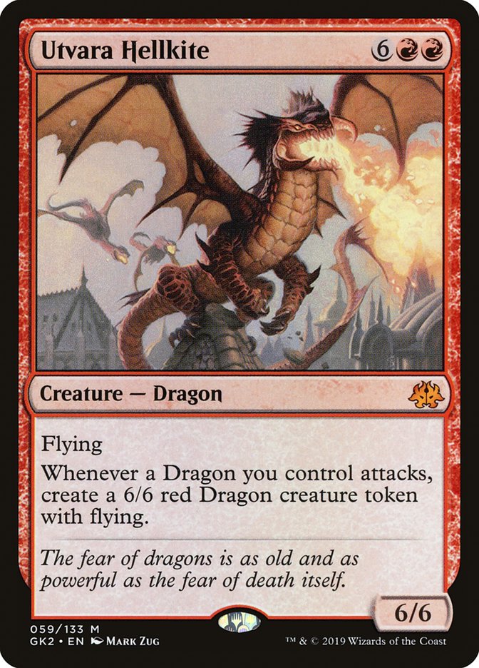 Utvara Hellkite [Ravnica Allegiance Guild Kit] | Cracking-Singles