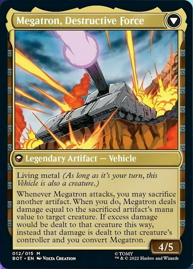 Megatron, Tyrant // Megatron, Destructive Force [Universes Beyond: Transformers] | Cracking-Singles