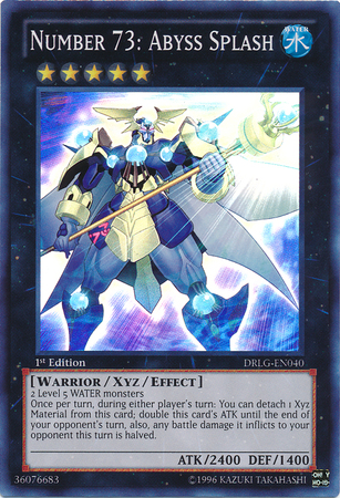 Number 73: Abyss Splash [DRLG-EN040] Super Rare | Cracking-Singles