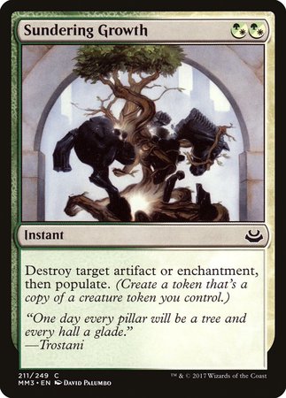 Sundering Growth [Modern Masters 2017] | Cracking-Singles