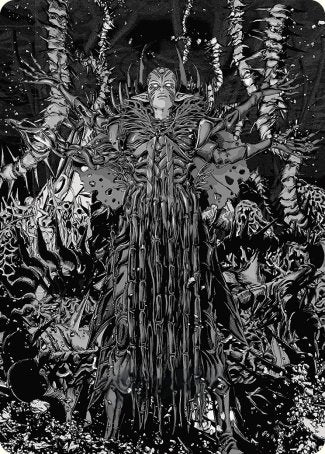 Nissa, Ascended Animist Art Card [Phyrexia: All Will Be One Art Series] | Cracking-Singles