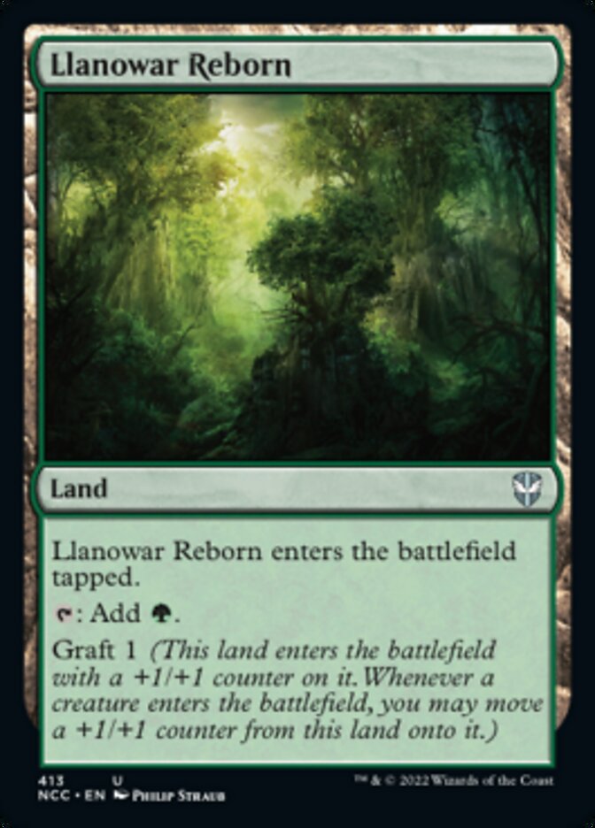 Llanowar Reborn [Streets of New Capenna Commander] | Cracking-Singles