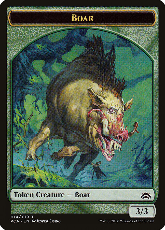 Boar [Planechase Anthology Tokens] | Cracking-Singles