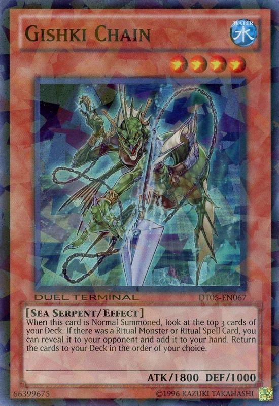 Gishki Chain [DT05-EN067] Super Rare | Cracking-Singles