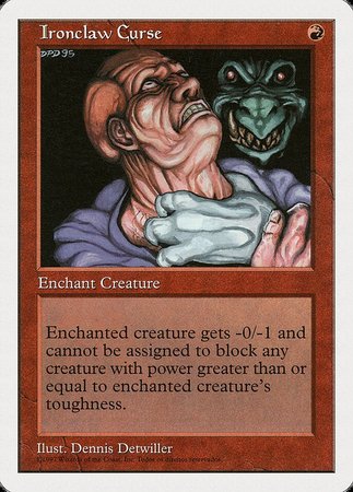 Ironclaw Curse [Fifth Edition] | Cracking-Singles