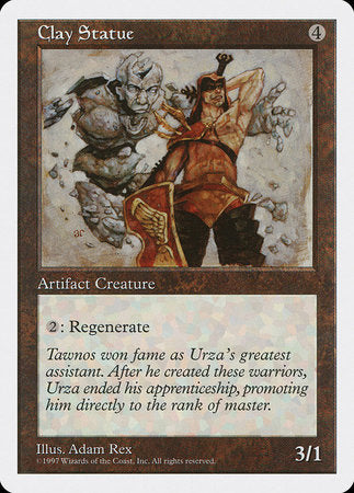Clay Statue [Fifth Edition] | Cracking-Singles