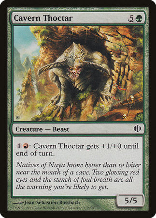 Cavern Thoctar [Shards of Alara] | Cracking-Singles