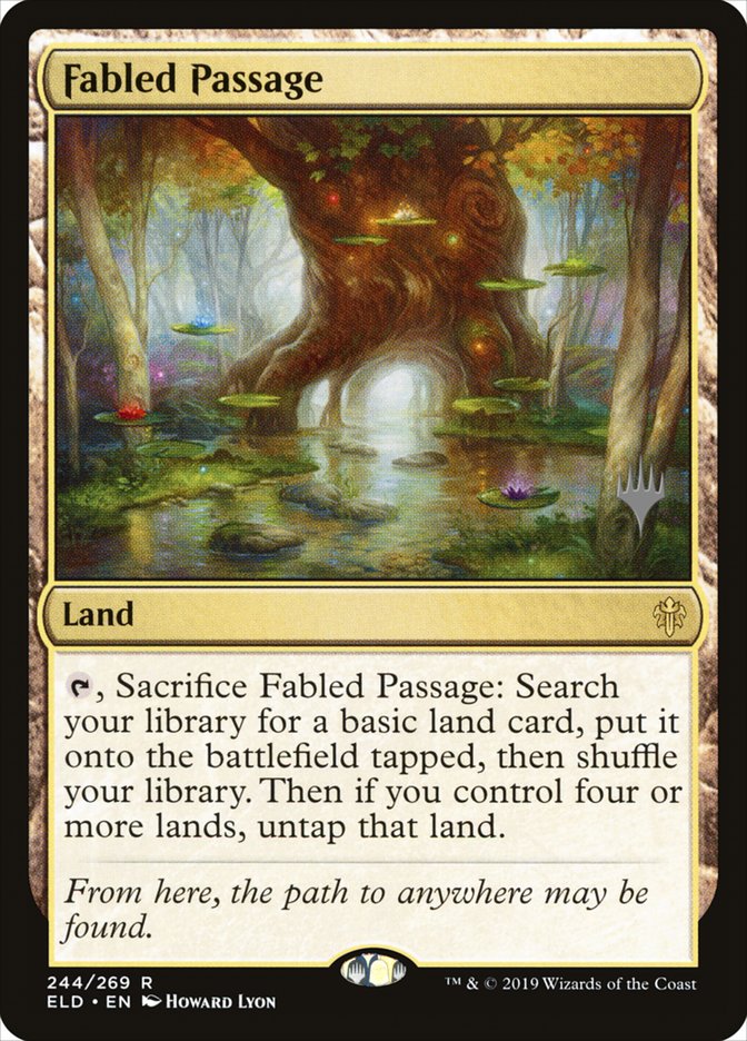 Fabled Passage (Promo Pack) [Throne of Eldraine Promos] | Cracking-Singles