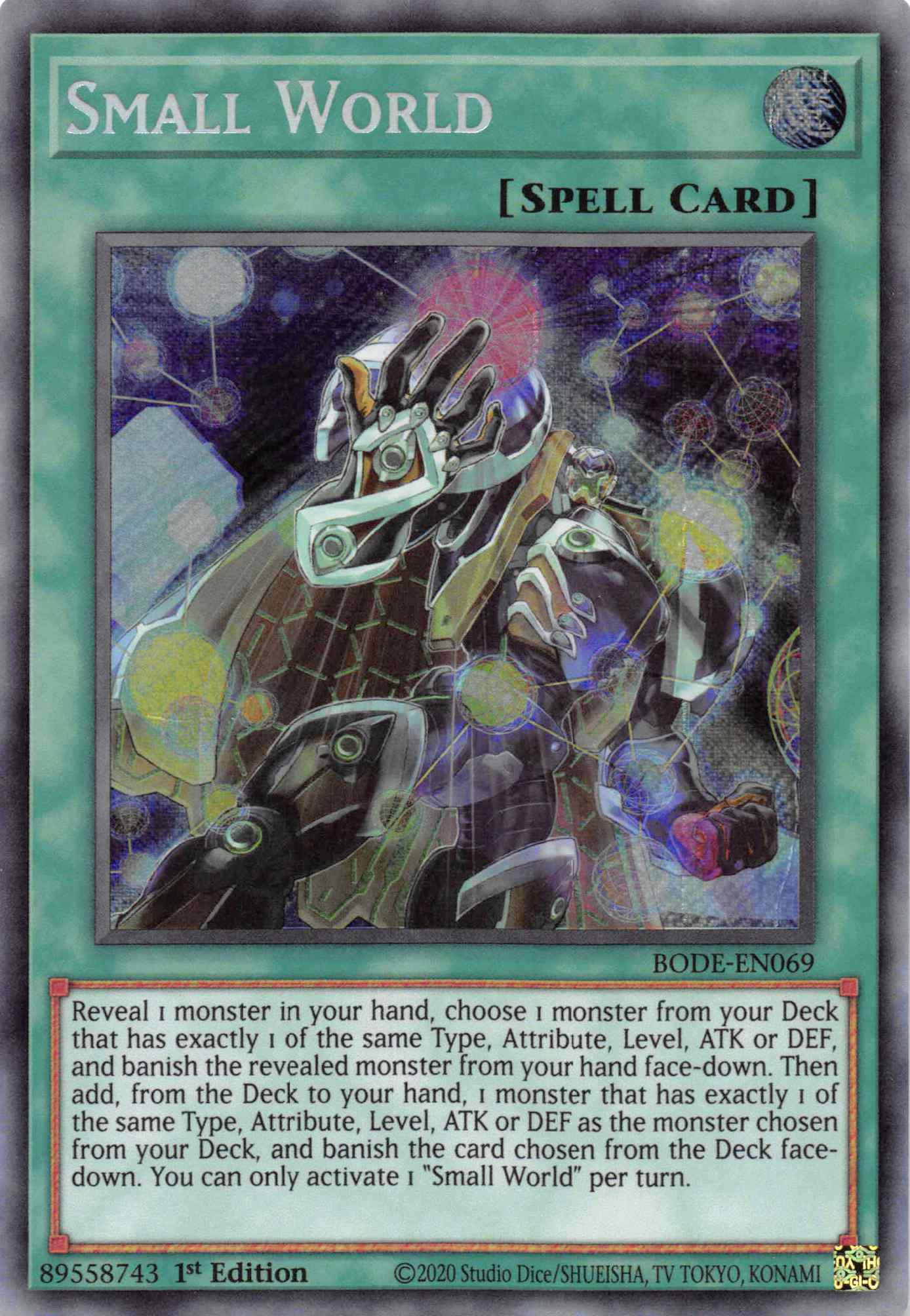 Small World [BODE-EN069] Secret Rare | Cracking-Singles