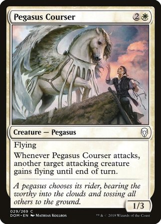 Pegasus Courser [Dominaria] | Cracking-Singles