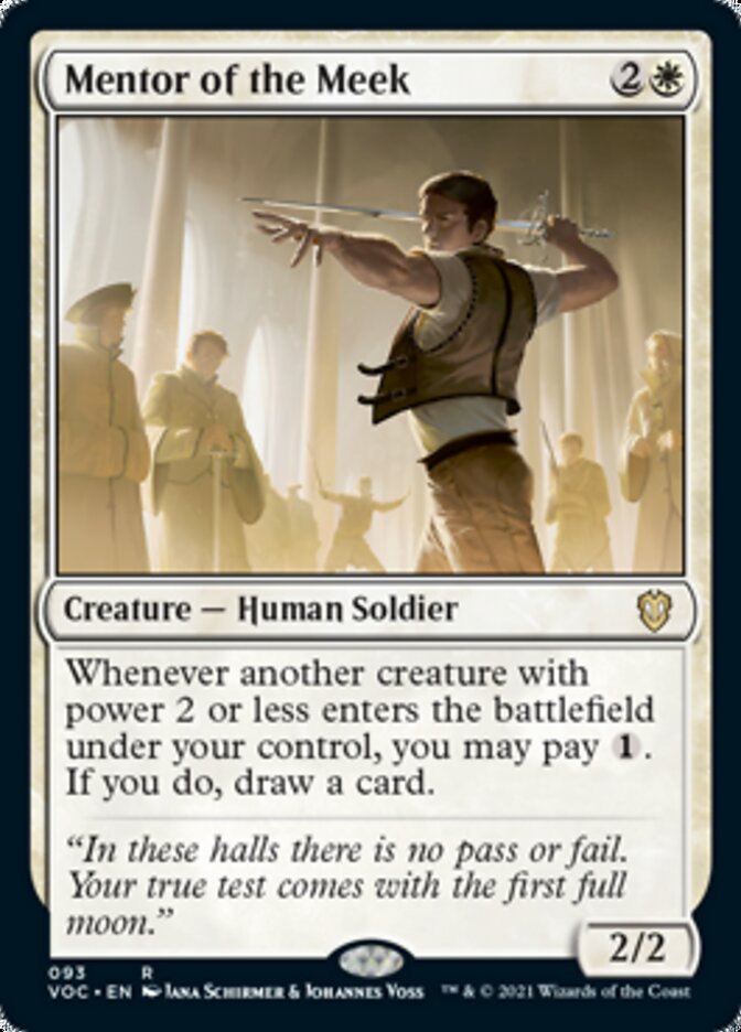 Mentor of the Meek [Innistrad: Crimson Vow Commander] | Cracking-Singles