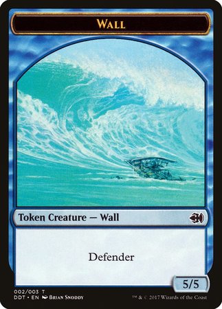 Wall Token [Duel Decks: Merfolk vs. Goblins Tokens] | Cracking-Singles