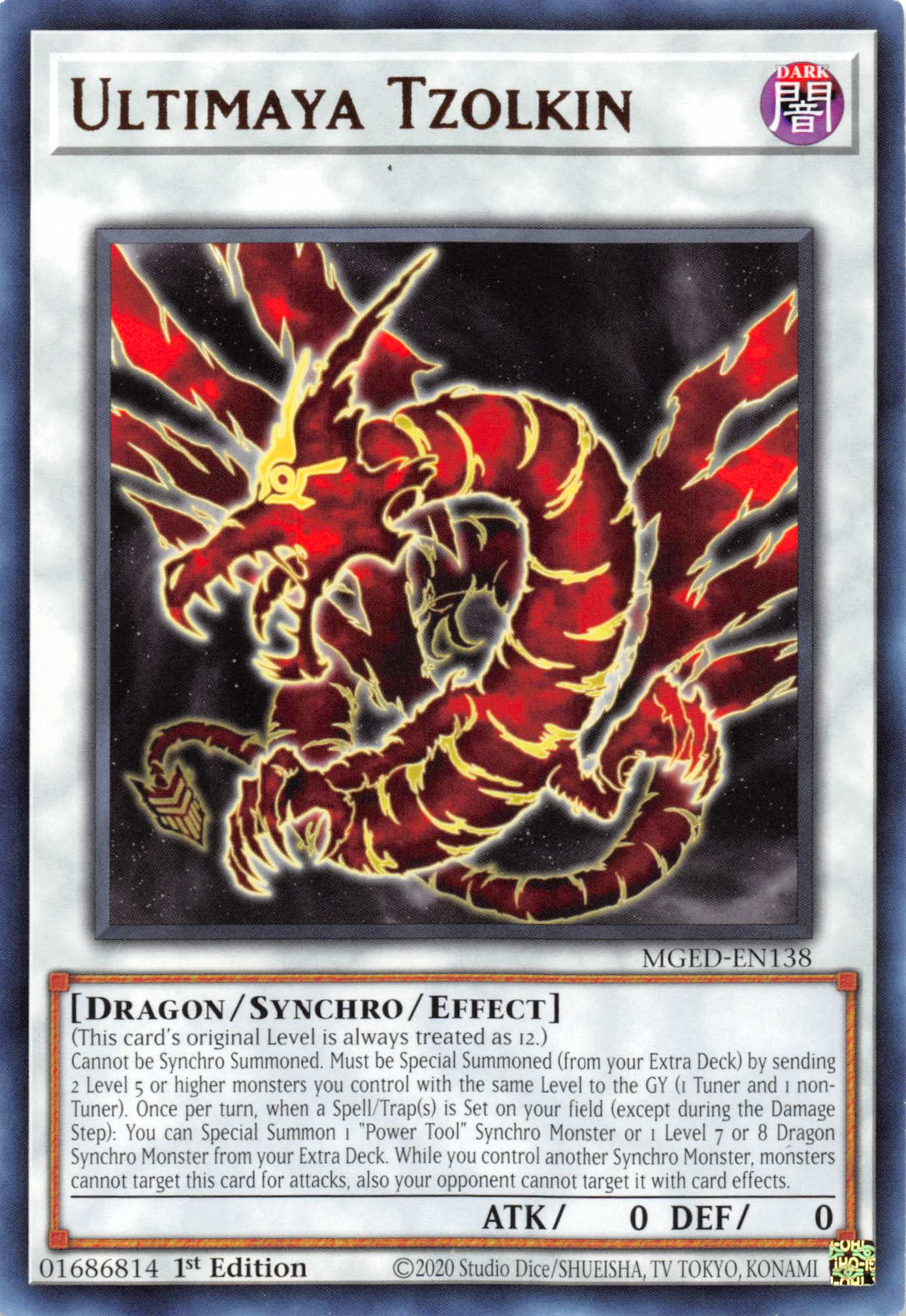 Ultimaya Tzolkin [MGED-EN138] Rare | Cracking-Singles