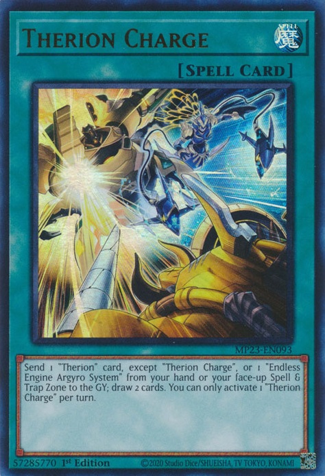Therion Charge [MP23-EN093] Ultra Rare | Cracking-Singles