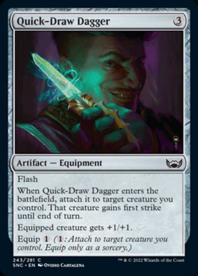 Quick-Draw Dagger [Streets of New Capenna] | Cracking-Singles