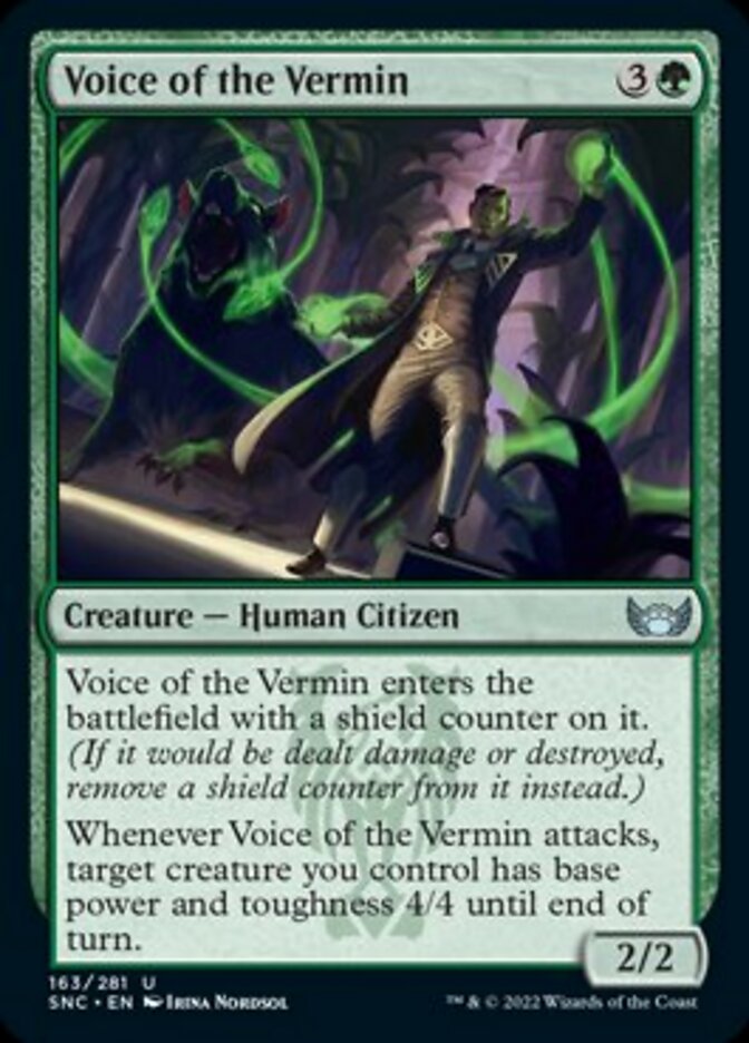 Voice of the Vermin [Streets of New Capenna] | Cracking-Singles