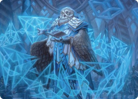 Imbraham, Dean of Theory Art Card [Strixhaven: School of Mages Art Series] | Cracking-Singles