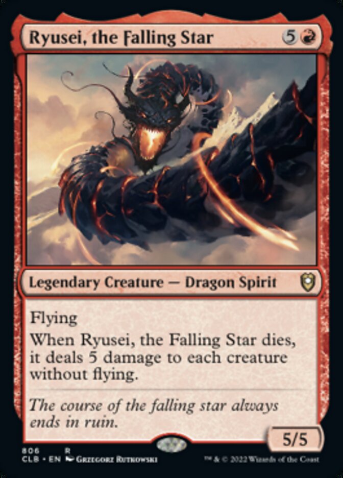 Ryusei, the Falling Star [Commander Legends: Battle for Baldur's Gate] | Cracking-Singles