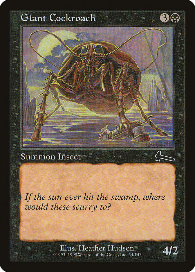 Giant Cockroach [Urza's Legacy] | Cracking-Singles
