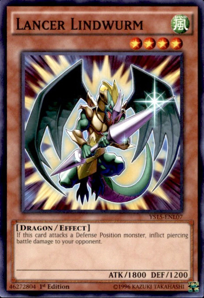 Lancer Lindwurm [YS15-ENL07] Common | Cracking-Singles