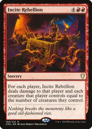 Incite Rebellion [Commander Anthology Volume II] | Cracking-Singles